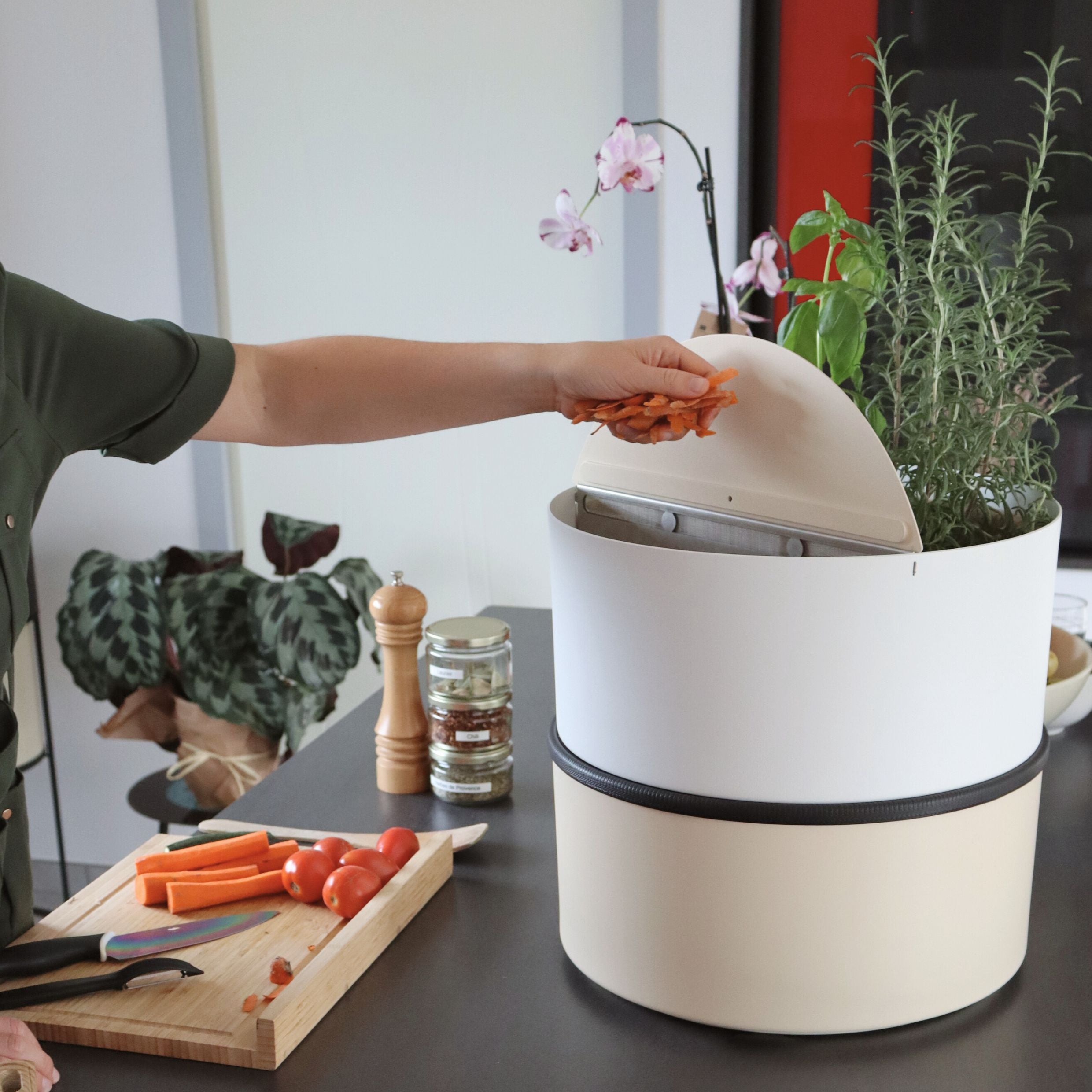 Composteur d'intérieur Melo 20L