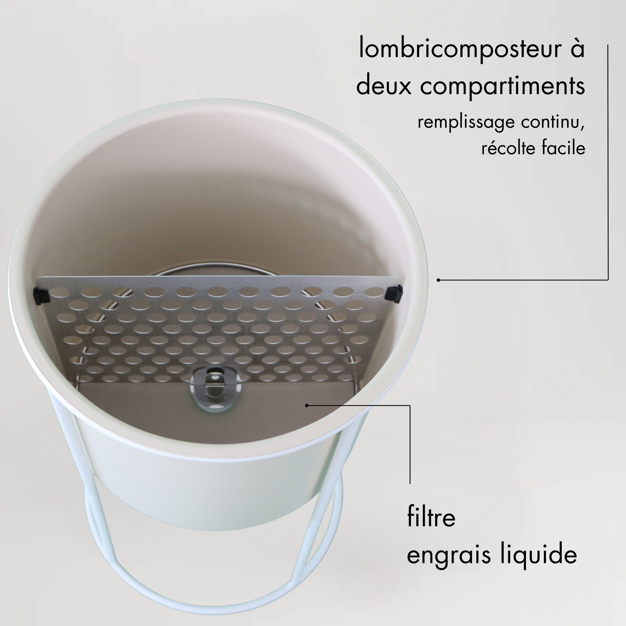 Composteur d'intérieur Néma 25L